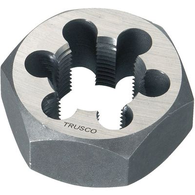 TRUSCO TD6-14 x 2.0 Hex Saraenat Dice, Medium Size M14 x 2.0 mm