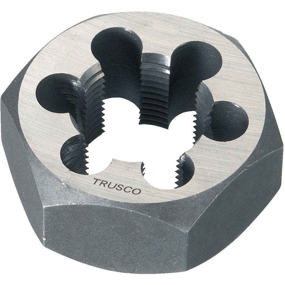 TRUSCO TD6-14 x 2.0 Hex Saraenat Dice, Medium Size M14 x 2.0 mm