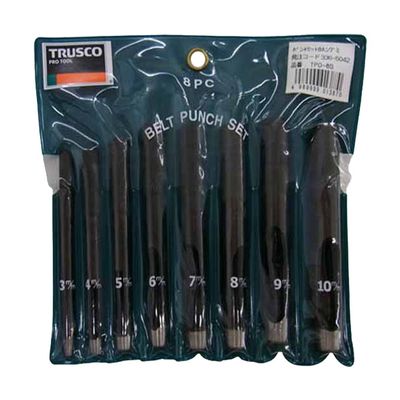 TRUSCO TPO-8S Punch Set, Set of 8