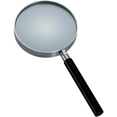 TRUSCO TL-PC100 Loupe with Handle, Lens Diameter 3.9 inches (100 mm), Magnification 0.08 inches (2.0 mm)