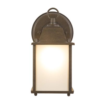 Yosemite Home Decor 5008IBR Tara Collection Incandescent Exterior Sconce, 4.5-Inch, Brown Frame, 11 Piece