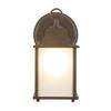 Yosemite Home Decor 5008IBR Tara Collection Incandescent Exterior Sconce, 4.5-Inch, Brown Frame, 11 Piece view 1