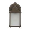 Yosemite Home Decor 5008IBR Tara Collection Incandescent Exterior Sconce, 4.5-Inch, Brown Frame, 11 Piece view 2