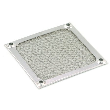 Gnrique - Filtre pour Ventilateur - 080 mm - Mtal - Silver