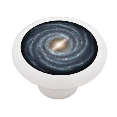 Gotham Decor Milky Way Galaxy Ceramic Drawer Knob