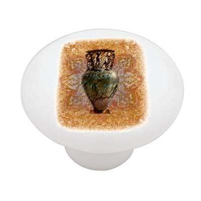 Gotham Decor Tuscan Vase Ceramic Drawer Knob