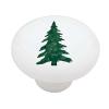 Gotham Decor Woodland Pine Tree Silhouette Ceramic Drawer Knob view 1