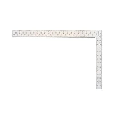 Starrett Professional Framing Square with Clear Coating and Tempered Steel - 1/8" Graduation Stamping, 24" x 2" Body, 16" x 1-1/2" Tongue - FS-24