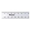 Starrett Straight Edge Aluminum Rule, 24" Length, 2" Width, .081" Thick view 1