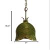 Banana Leaf 1-Light Mini Pendant - Banana Leaf Finish view 2
