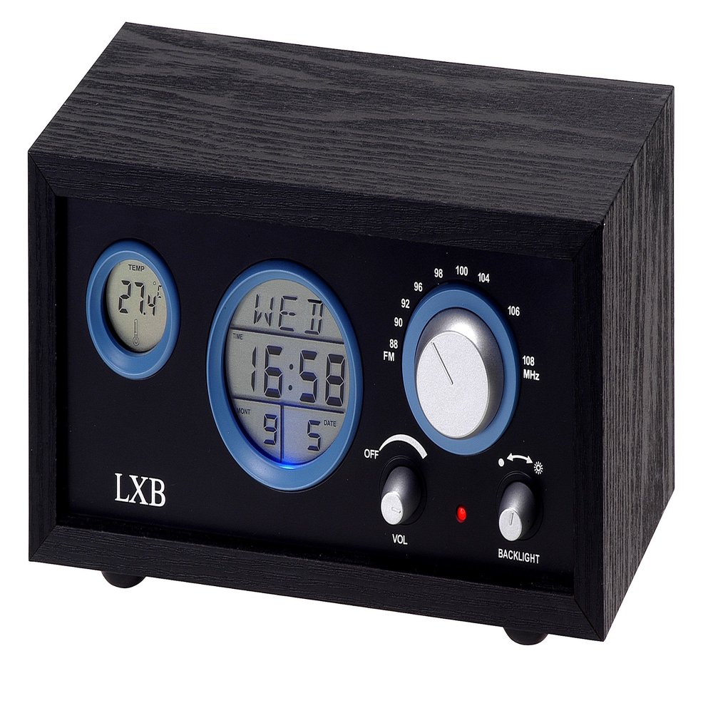 LEXIBOOK Retro Wooden FM Radio