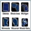 Waypoint LPWIC5 Wisconsin Lei Map Chip view 1