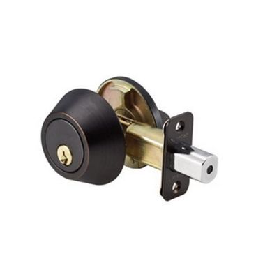 Master Lock DSO0612P Keyed Deadbolt, Aged Bronze