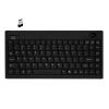 ADESSO WKB-3100UB Wireless Mini Trackball Keyboard - Compact 87-Key Layout, Built-in 800 DPI Optical Trackball, 24GHz RF Wireless Technology, USB Interface, 30-Foot Range view 1