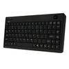 ADESSO WKB-3100UB Wireless Mini Trackball Keyboard - Compact 87-Key Layout, Built-in 800 DPI Optical Trackball, 24GHz RF Wireless Technology, USB Interface, 30-Foot Range view 2