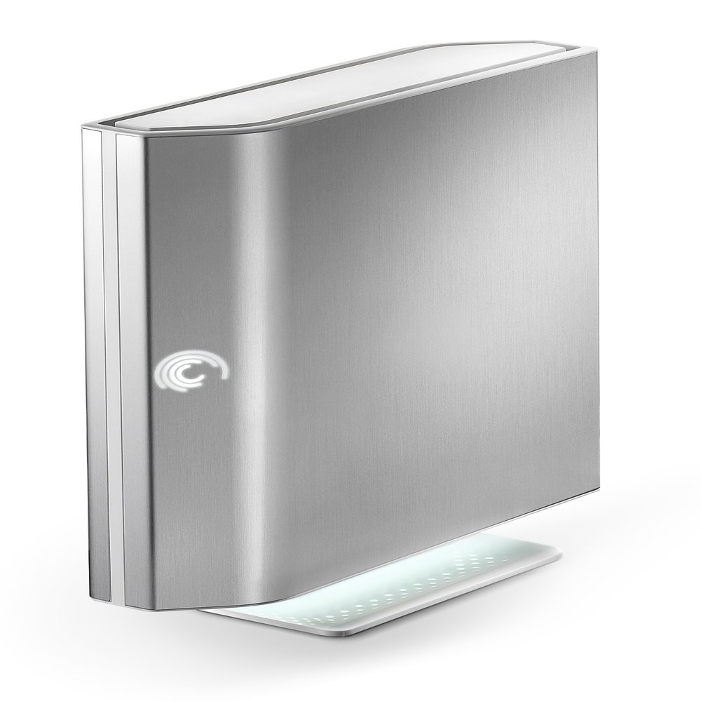 Seagate FreeAgent Desk for Mac 2 TB USB 2.0/FireWire 800 Desktop External Hard Drive ST320005FJA105-RK (Silver)