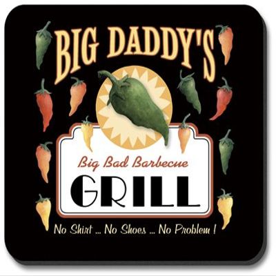 Art Plates Big Daddy's Grill Mouse Pad