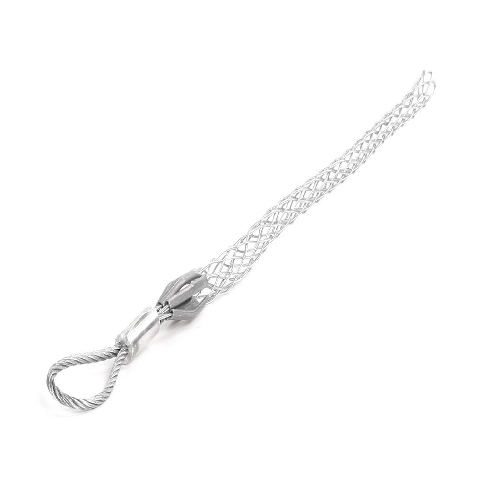 Woodhead 35904 Pulling Grip, Light Duty, Flexible Eye, 5800lb Approximate Break Strength, 16.50" Mesh Length, 1.001.24" Cable Diameter