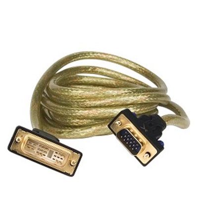 10' Dvi-a-VGA Male - Male