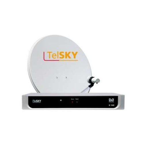 TelSKY Basic Line 57 Satellite Complete Systems with Single LNB and S 140