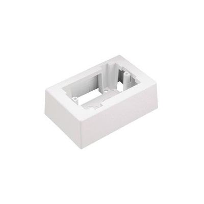 Panduit JB1IW-A 1-Gang Deep Outlet Box, Off White
