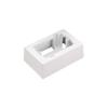 Panduit JB1IW-A 1-Gang Deep Outlet Box, Off White view 1