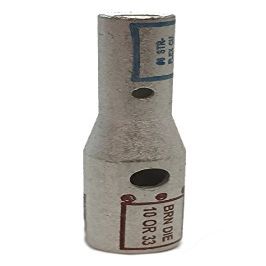 Burndy YSR2CFX6CFXLTCKITC Hysplice in-line Reducer Splice Kit, 1.93" Length, Brown/Blue Barrel Color