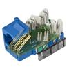 Telephone/Data, Jack, XCELERATOR, Cat 6, Orange view 3