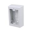 Junction Box Low V Adhesive WHT 1 Gang view 2