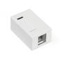 Leviton QuickPort Surface Mount Housing, 1-Port, 41089-1WP, White view 1