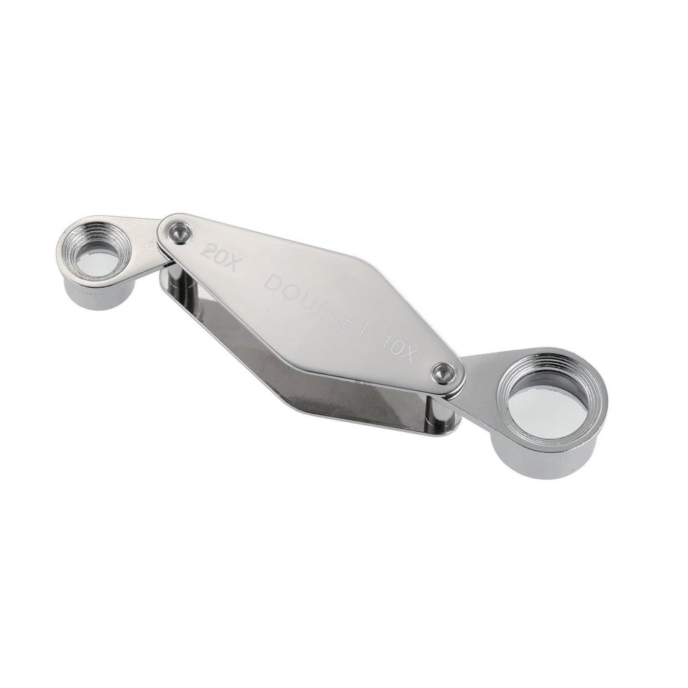 Niigata Seiki BeHAUS No. 7020-W Metal Loupe, 10, 15x