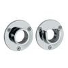 Gatco 833 2-5/8-Inch Diameter Wall Flange Pair, Exposed Screw Mounting, Chrome view 1