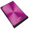 A-Data USA 2.5-Inch USB 2.0 500 GB External Hard Drive with Leather Storage Case - ANH92500GUCPK (Pink) view 1