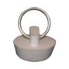 LASCO 02-3203 White Rubber Hollow Stopper for 1-1/8-Inch Drain Openings view 1