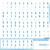 Armenian Keyboard Stickers Transparent Blue Lettering for All PC Desktop Computer Laptop view 2