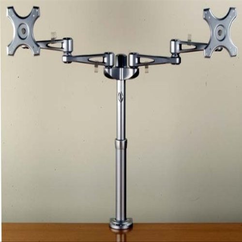 Lumen VESA 100/75 Standard Gas Balanced Dual Monitor Arm MA-GS746