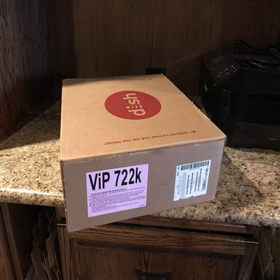 Factory Re-manufactured VIP 722K Dual Tuner HD DVR Dish Network