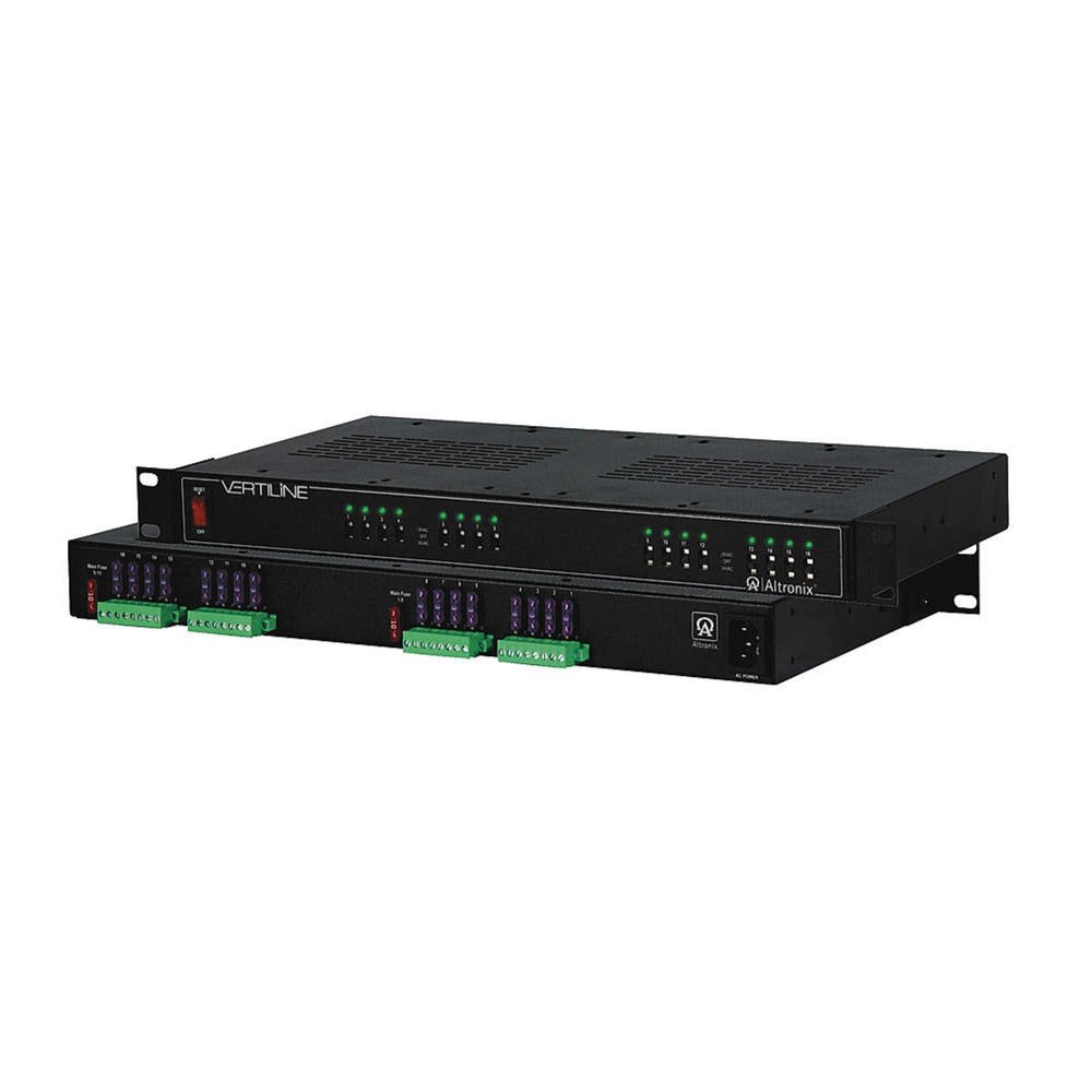 ALTRONIX VERTILINE166 Power Supply 16 Fuse 24Vac @ 14A Rack
