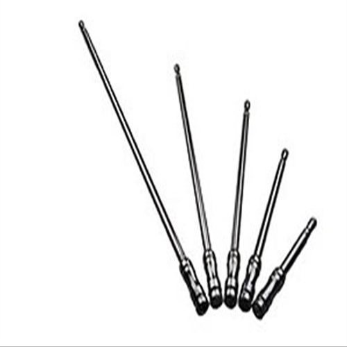 All Sales 4212K Black 12" Powder Coated Big Stick Antenna