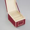 Semikolon - Photo Storage Box Large with Cover Window and Adjustable Tabs, Burgundy view 4