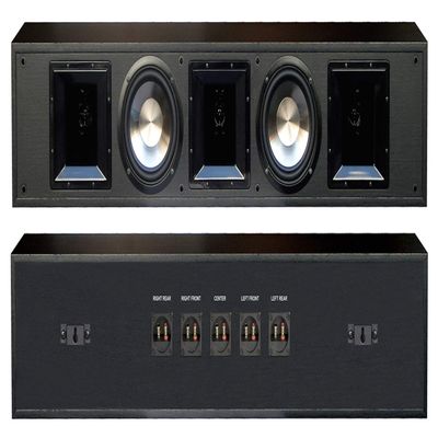 BIC America Patented 625-Watt FH56-BAR Sound Bar with 3-5 Discrete Channels and Flush Wall Mounts