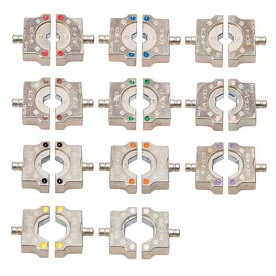 Greenlee KC4CU Die Kit, 11 Dies, Copper