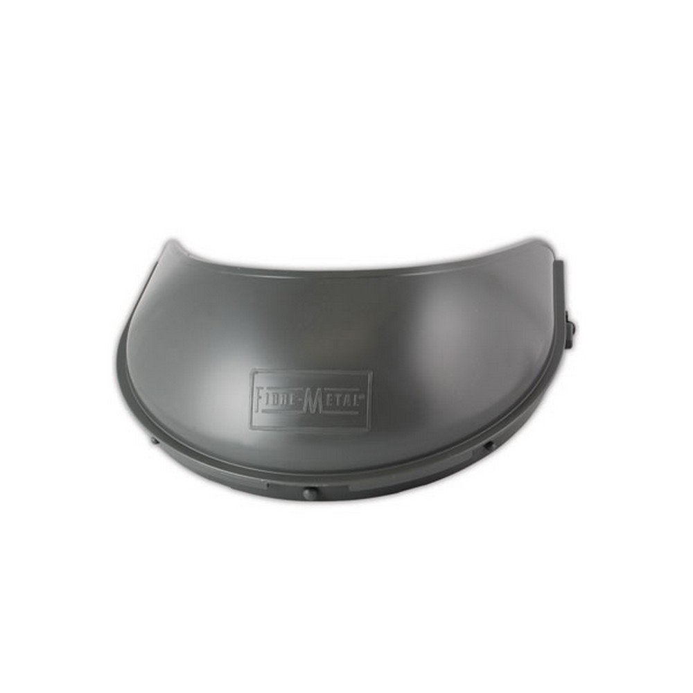 Fibre-Metal Hard Hat F4400 Visor Mount for Hard Caps and Hats, Grey/Blue