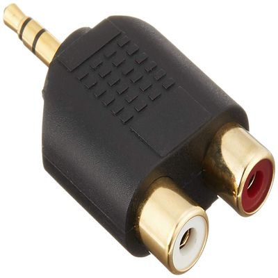 ELPA PA-109 RCA Pin Plug x 2-3.5 Stereo Mini Plug