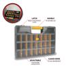Performance Tool W54037 26-Compartment Hardware Organizer Box view 2