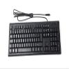SimplyPlugo Portuguese Wired USB Keyboard (Black Keys White Letters or Characters) for Windows view 1