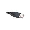 SimplyPlugo Portuguese Wired USB Keyboard (Black Keys White Letters or Characters) for Windows view 2