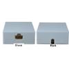 Phone Surface Mount Jack, White, RJ45, Data/Voice, 8P8C (8 Pin 8 Conductor), Voice Only view 2