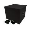 American Sound Connection SOLOSQ1X15V Car Audio Single 15" Vented Square Paintable Sub Box fits L7 Subwooofer view 2