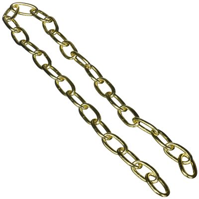 Livex Lighting 5608-02 Accessories Light Heavy Duty Decorative Chain, Polished Brass